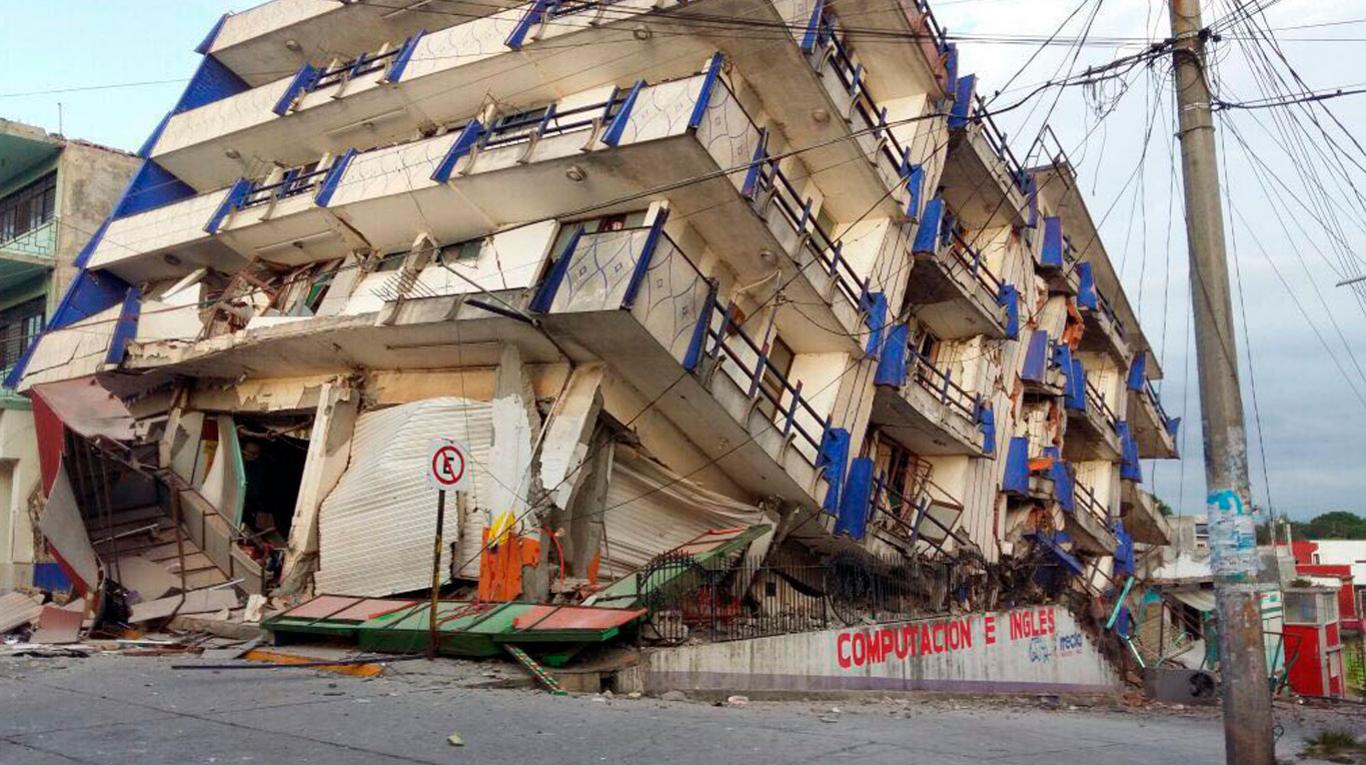 En imágenes "el devastador" terremoto en México
