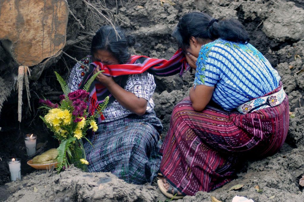 afectados por lluvias en Guatemala
