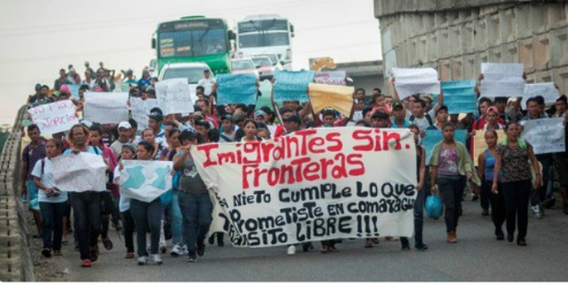 víacrusis migrantes hondureños