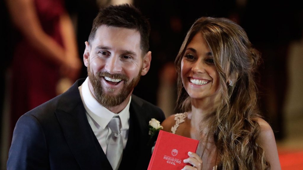 esposa de Messi