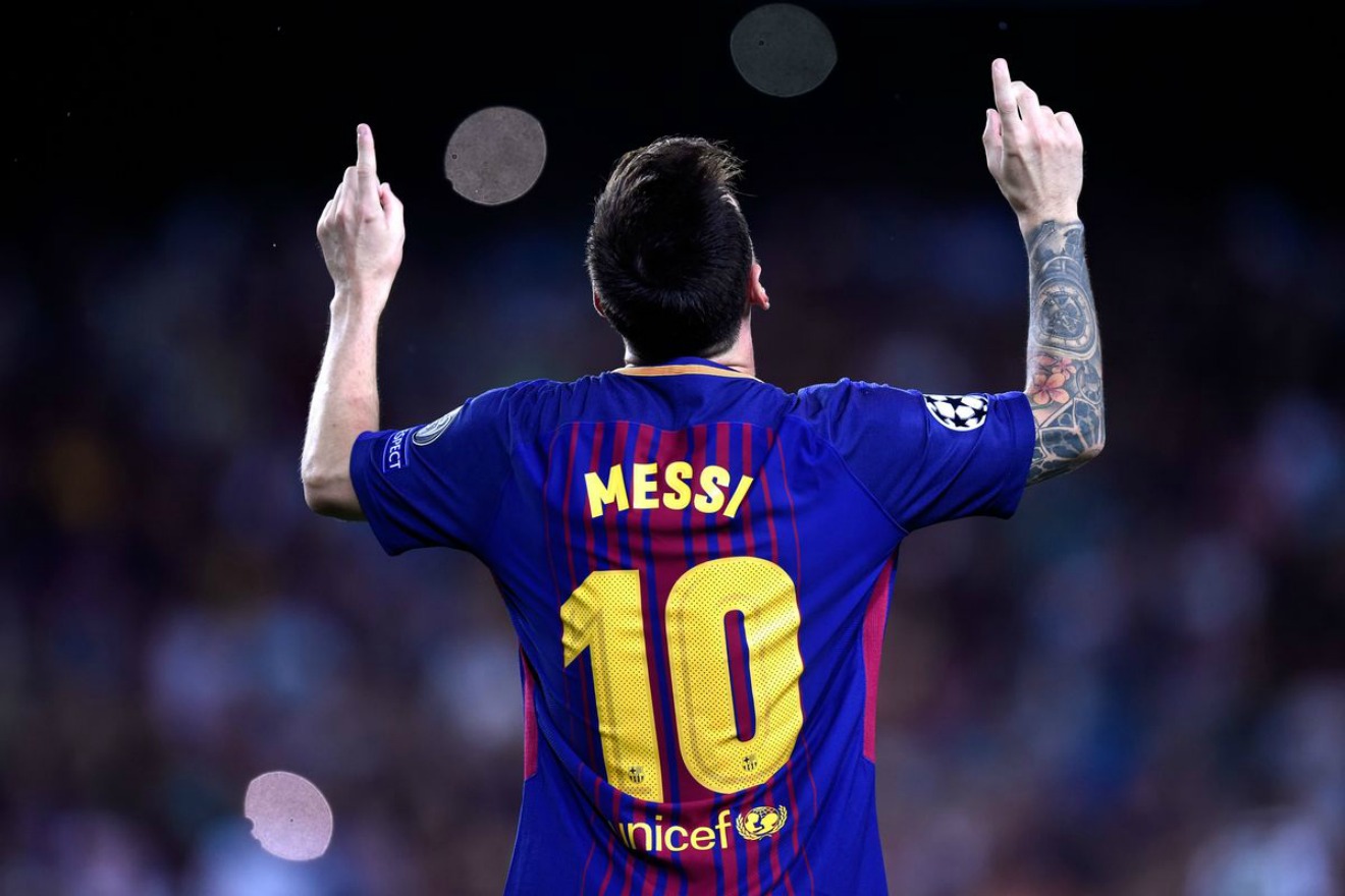 (Video) Poker de Messi consolida el liderato del FC Barcelona