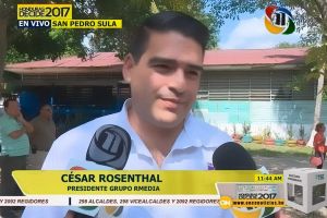 César Rosenthal impactado por votantes