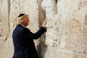 Donald Trump en Jerusalén