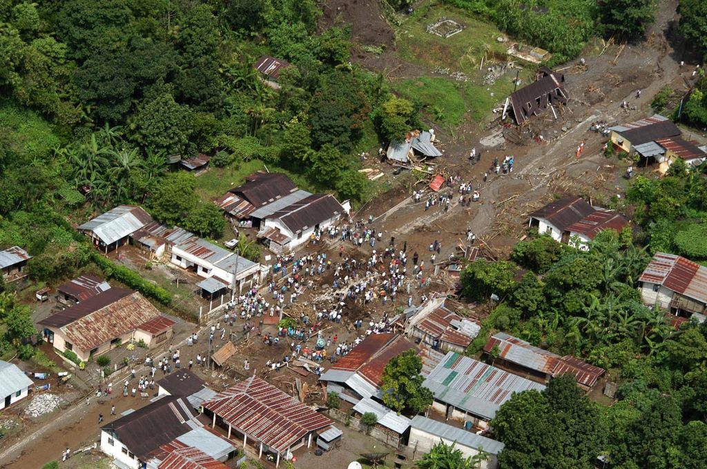 Afectados por inundaciones en Guatemala