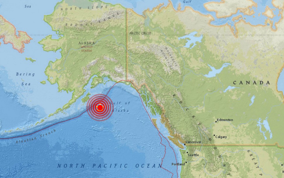 terremoto en Alaska