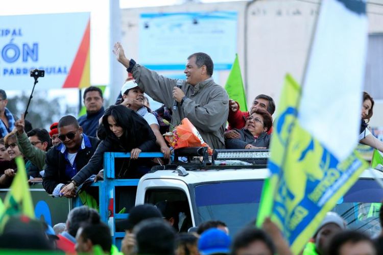 ex presidente Rafael Correa