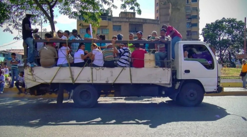 transporte de los venezolanos