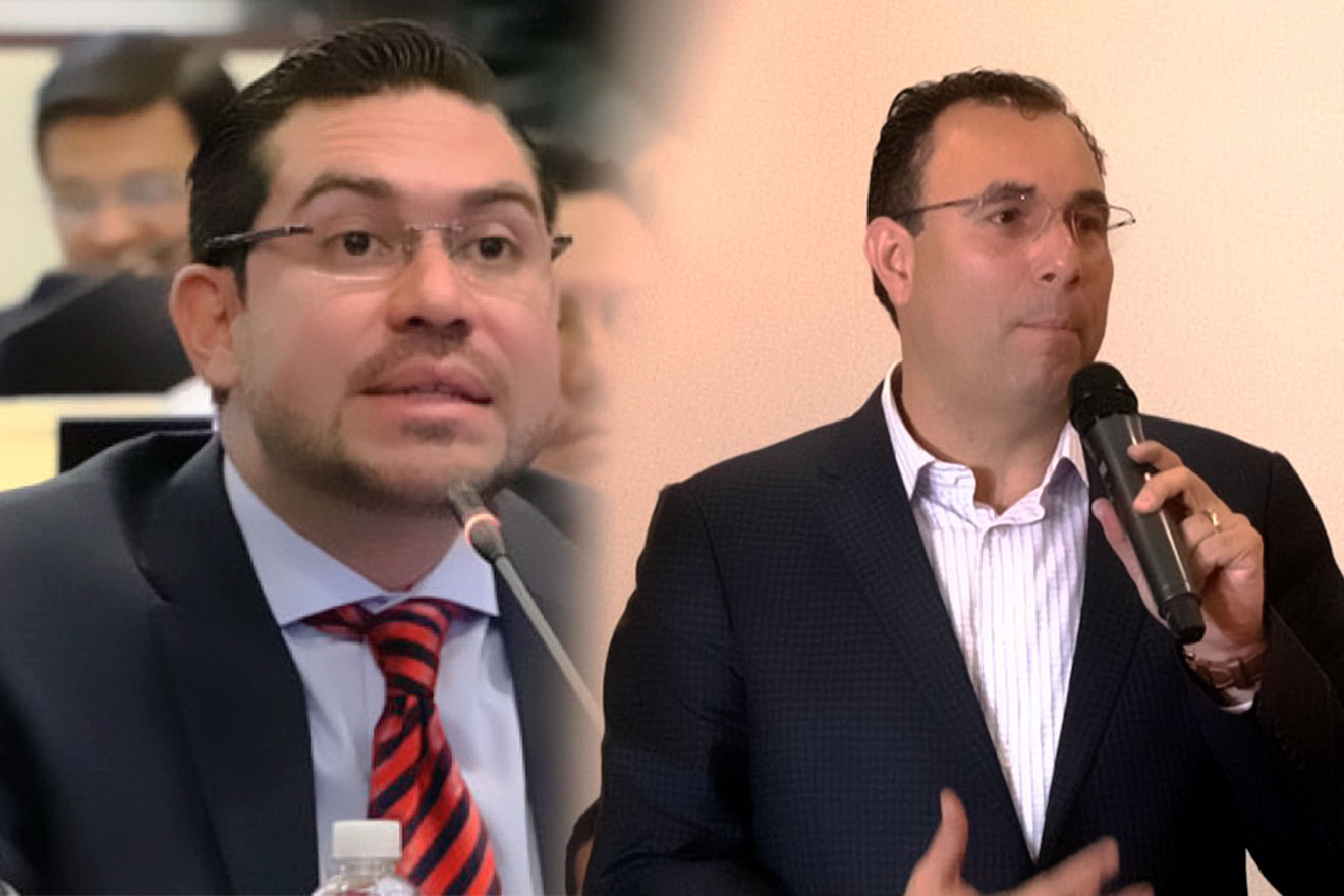 Jorge Cálix y Luis Zelaya