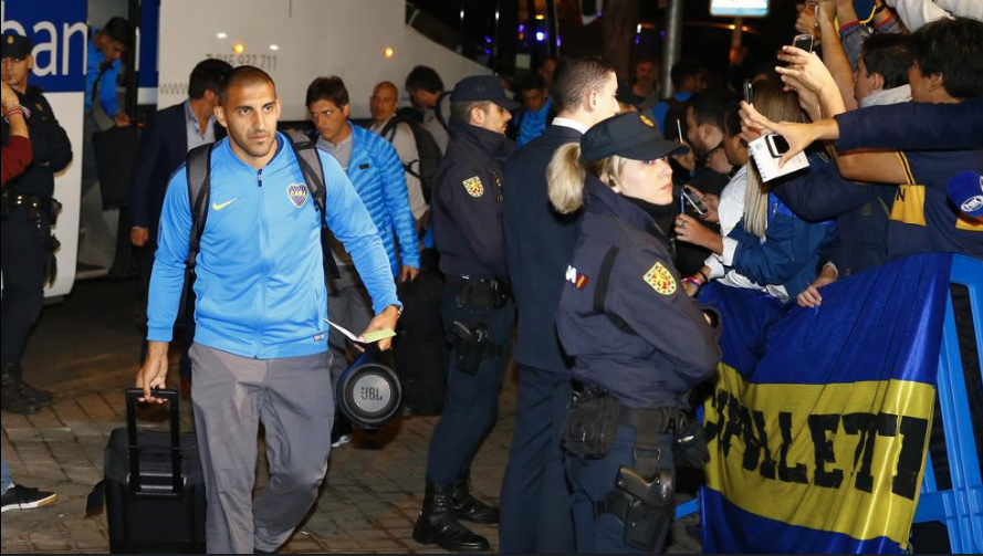 Boca Juniors llega a Madrid