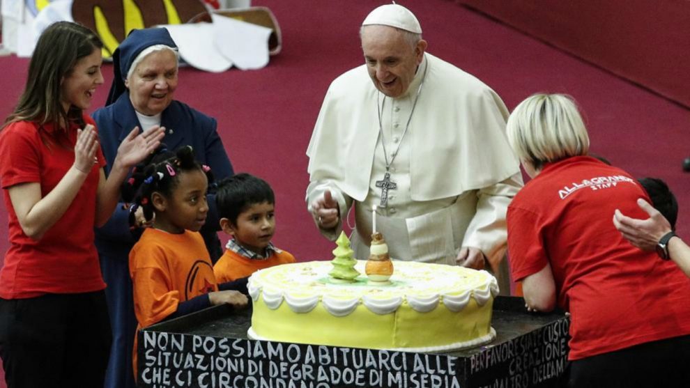 Papa Francisco cumple 82 años