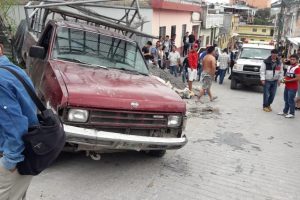 Accidente en Copán