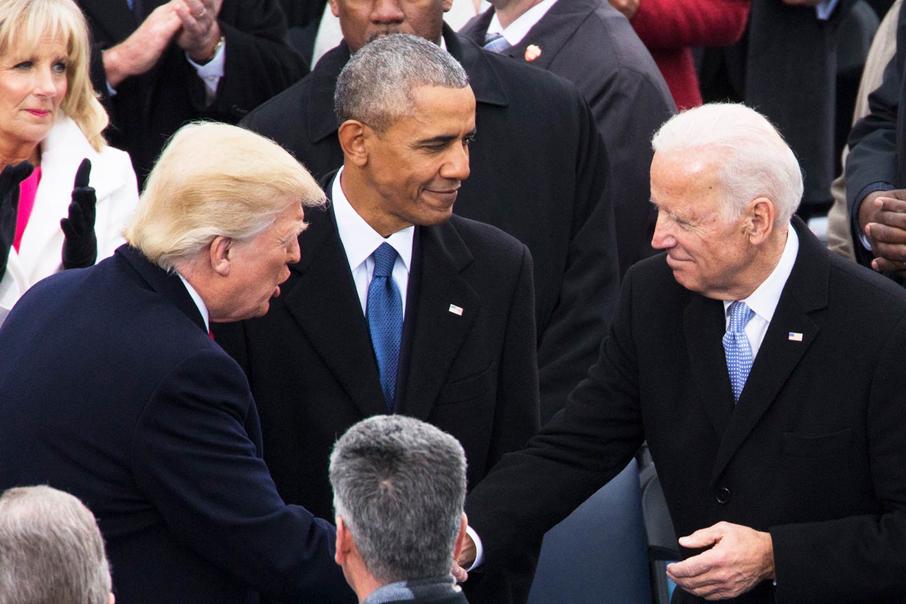 Trump y Biden