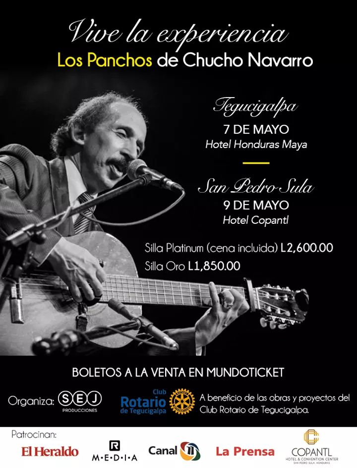 boleto trio los panchos honduras boleto trio los panchos honduras