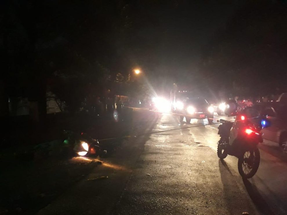Motociclista acribillado San Pedro Sula