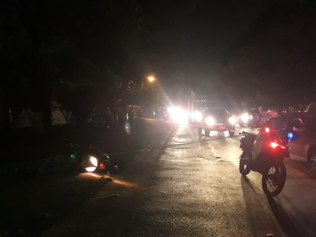 Motociclista acribillado San Pedro Sula
