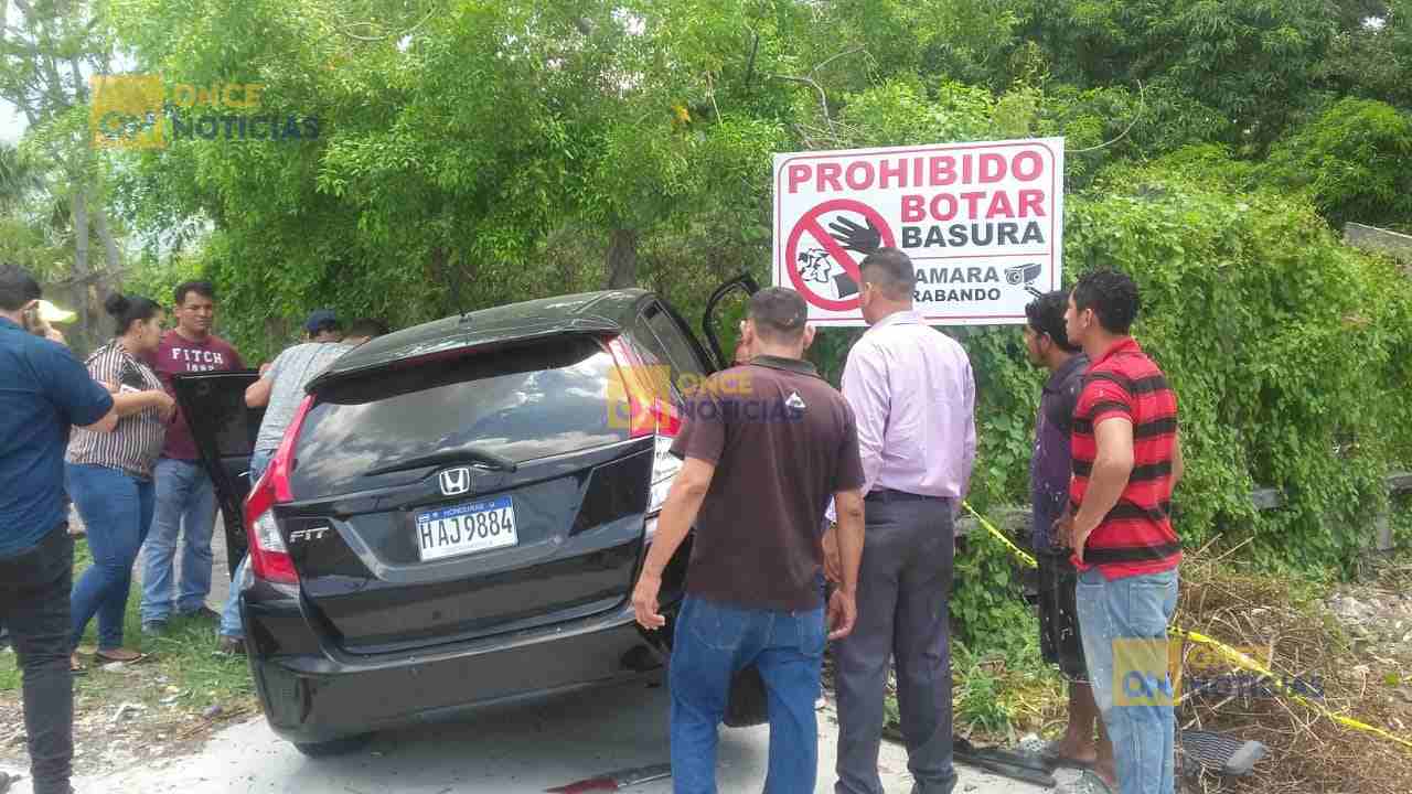 accidente barrio los Andes San Pedro Sula