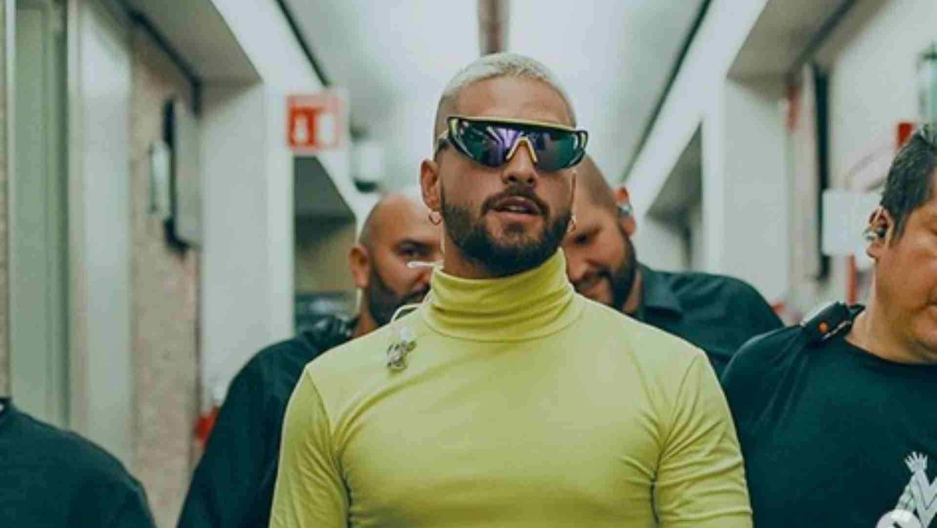 maluma avión privado