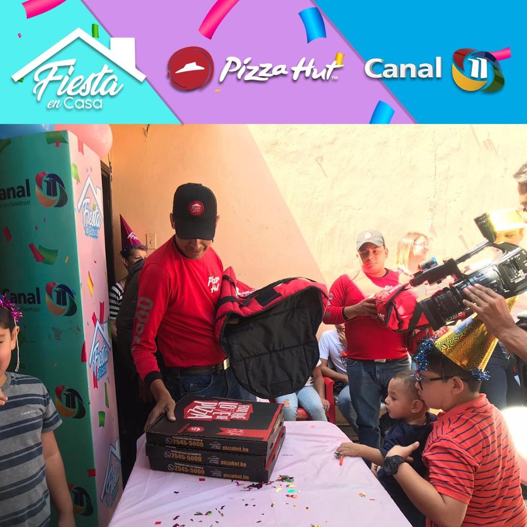 fiesta en casa pizza hut