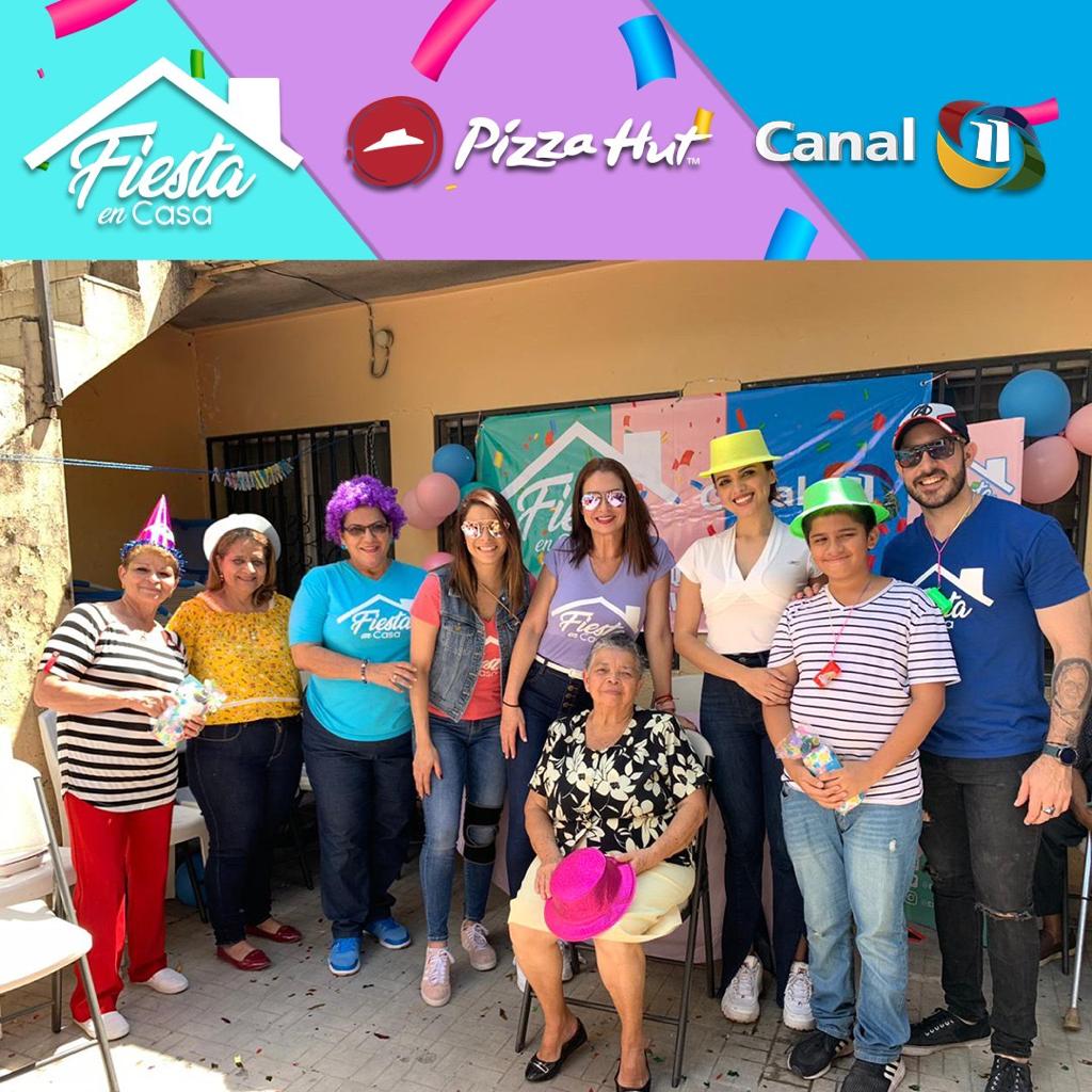 fiesta en casa pizza hut