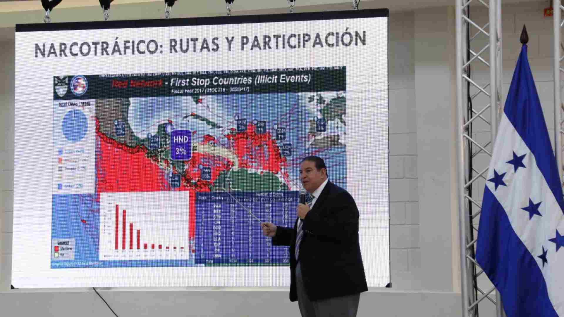 Gobierno de Honduras droga EEUU