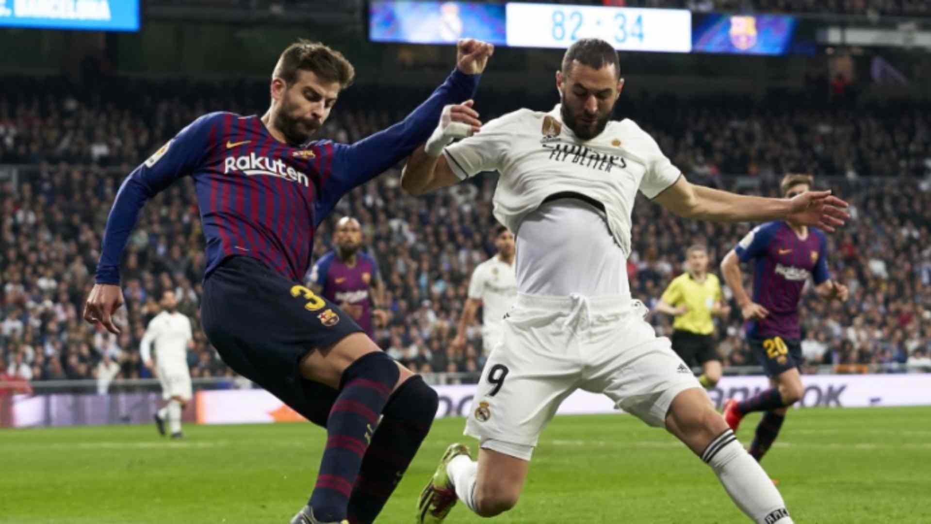 Clásico Español Barcelona Real Madrid