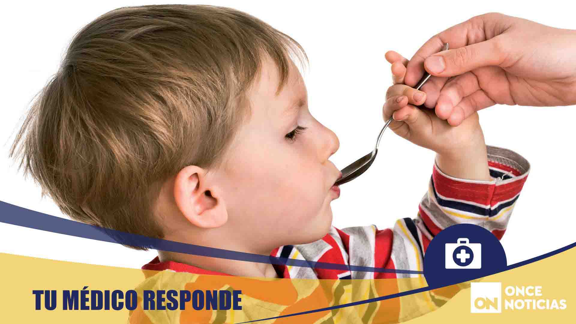no automedicar niños