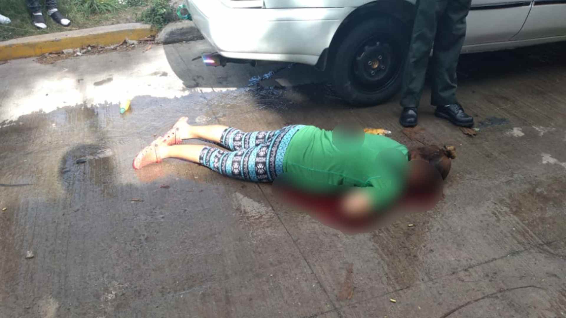 mujer acribillada barrio El Bosque Tegucigalpa