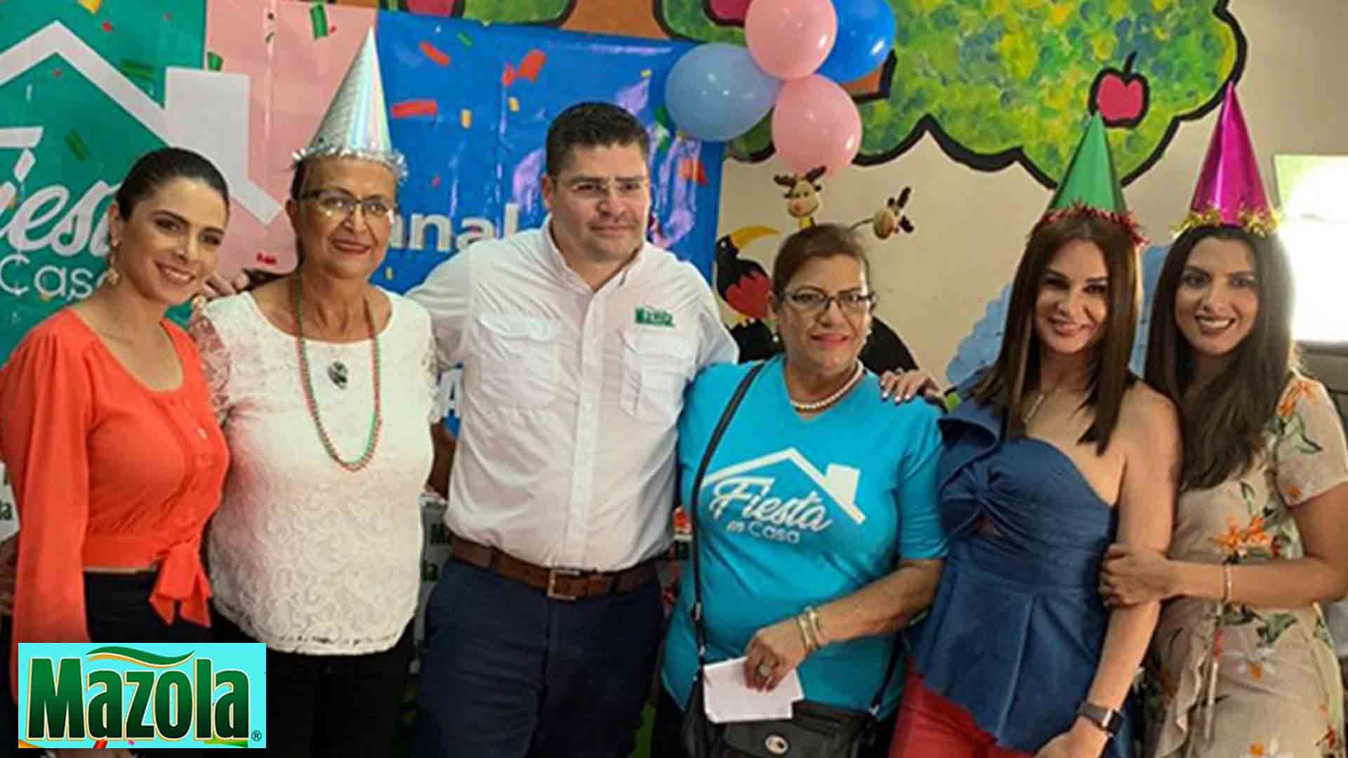 fundacion abrigo fiesta en casa mazola