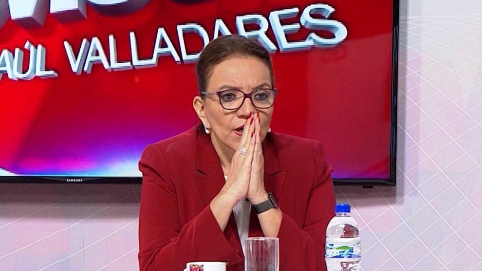 La ONCE potentes frases de Xiomara Castro en La Entrevista