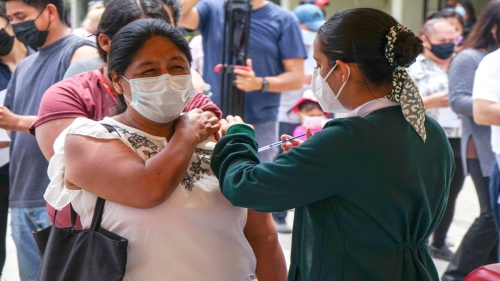migrantes hondureños vacuna