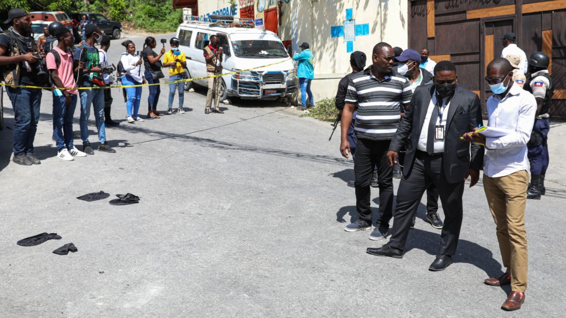 policía Haití cuatro asesinos