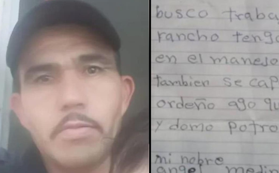 currículum a mano