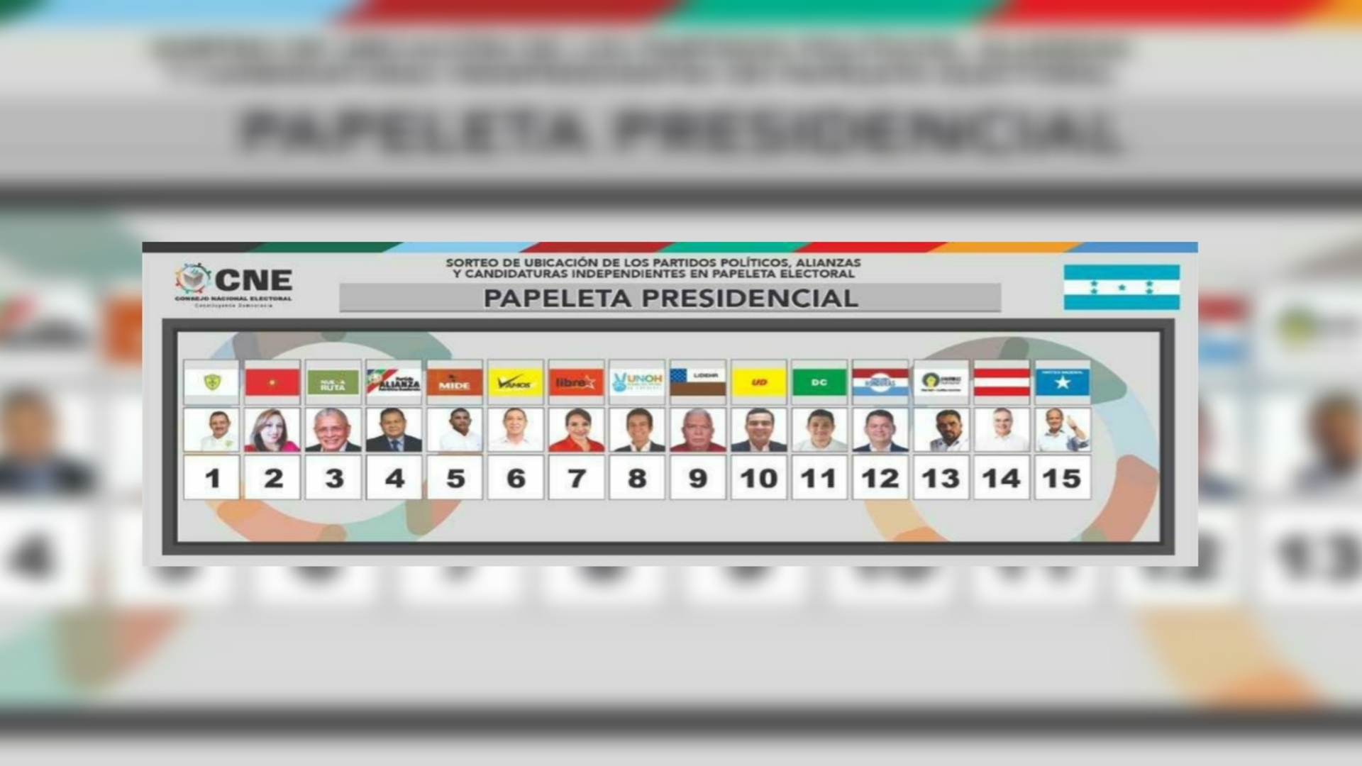 papeleta presidencial