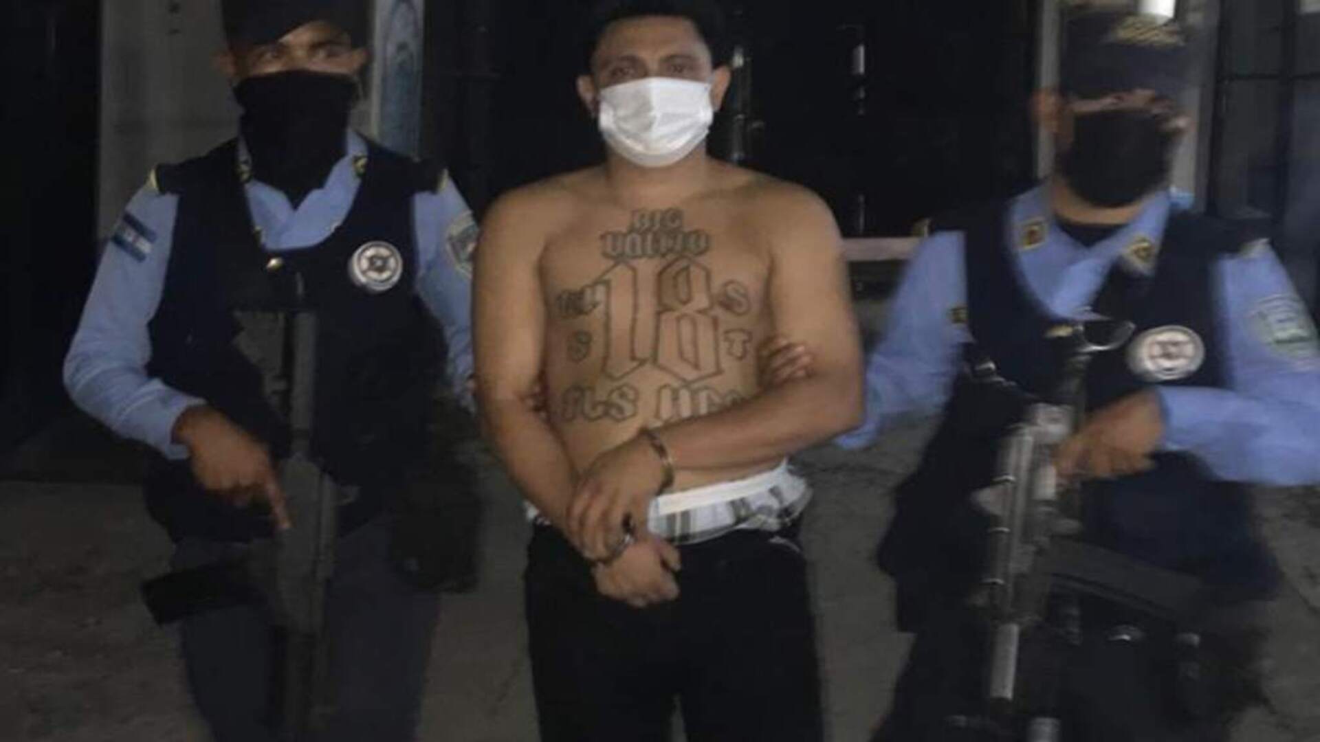 Policía captura pandillero