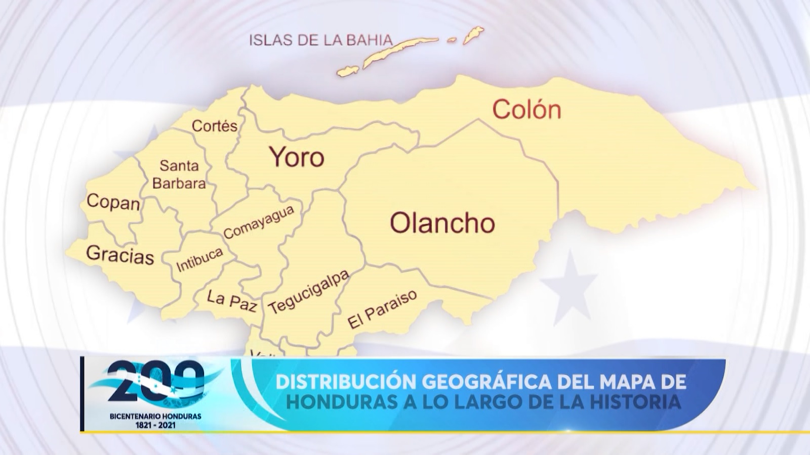 Mapa Honduras