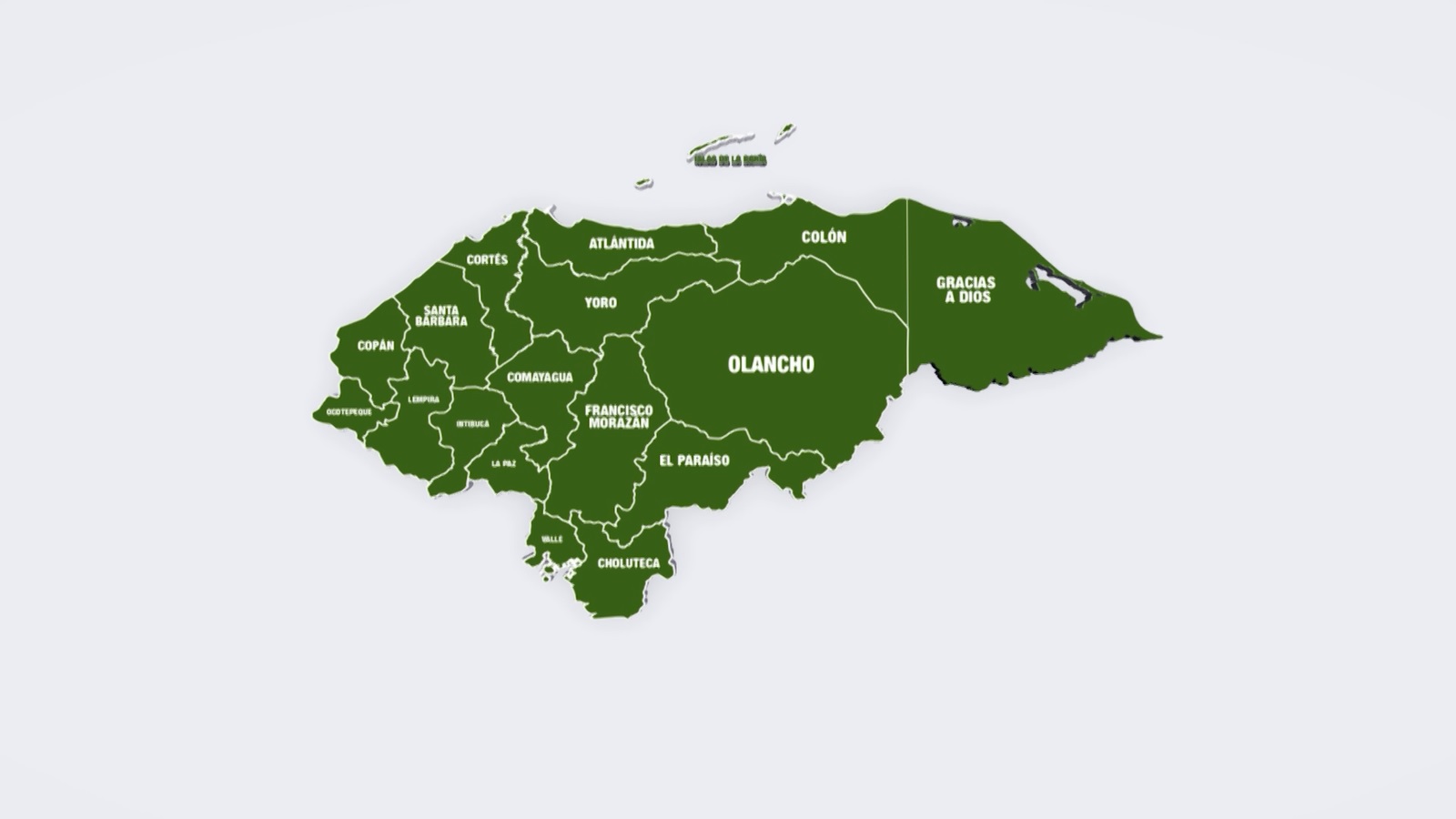 Mapa Honduras