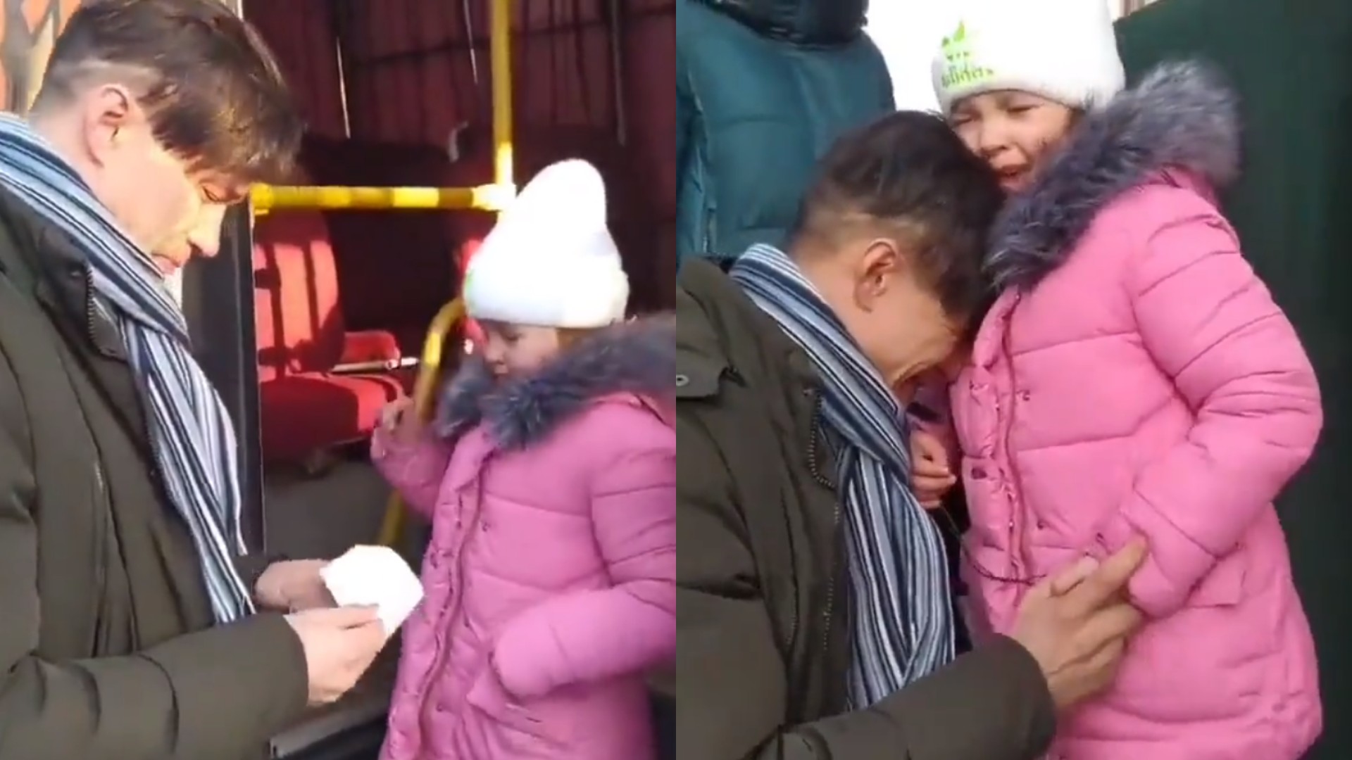 Padre hija Ucrania