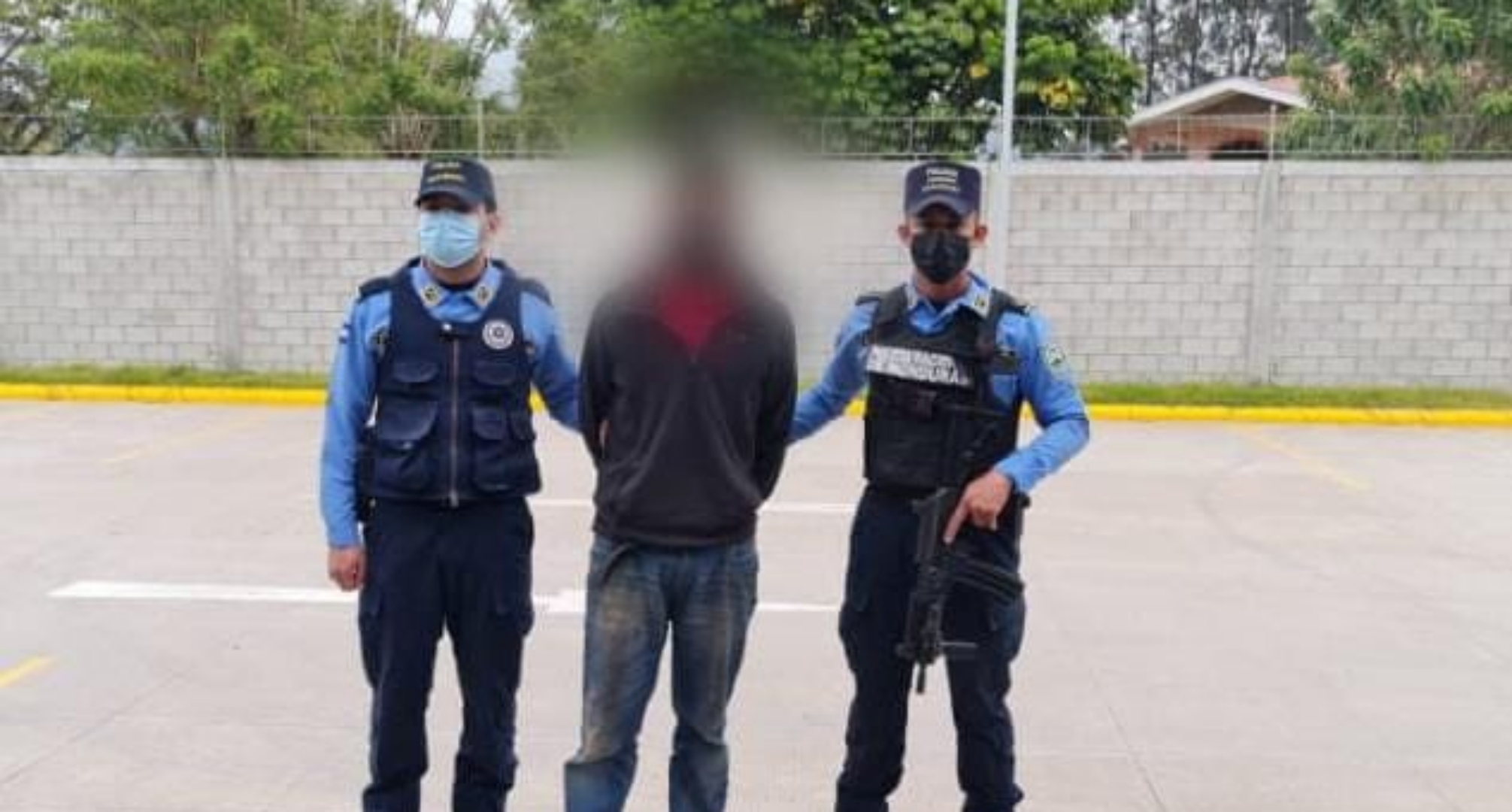 sospechoso Policía Nacional