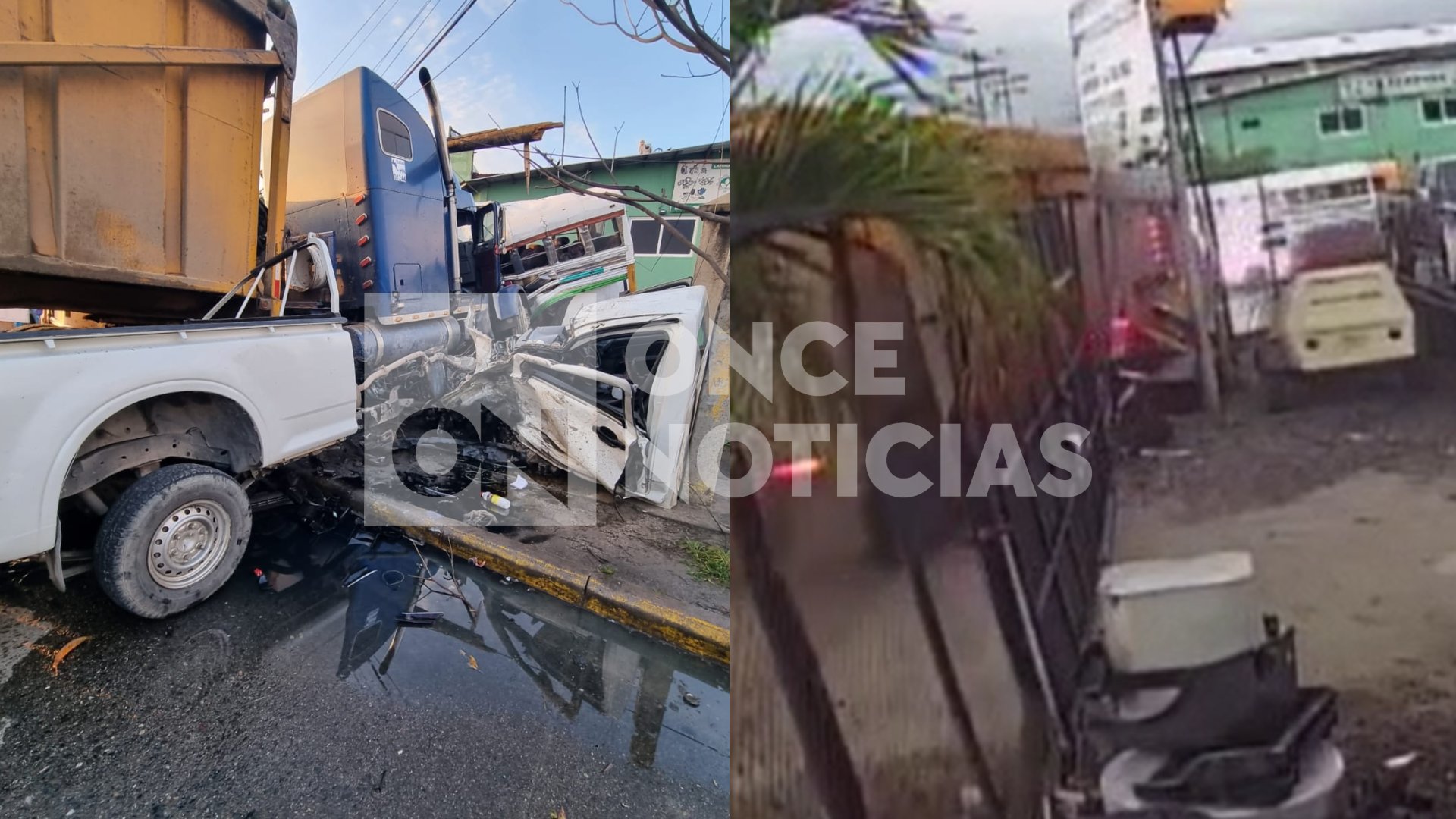 Accidente en San Pedro Sula