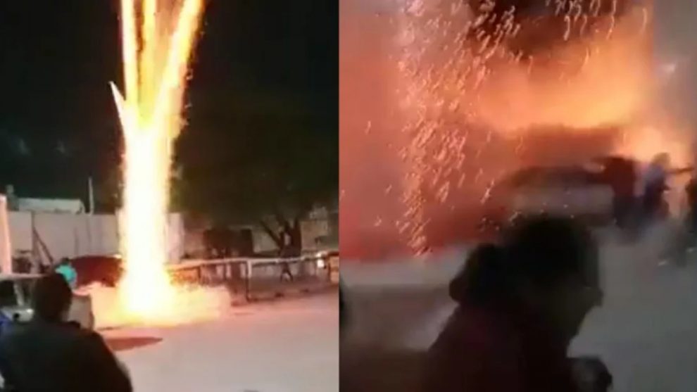 explosión
