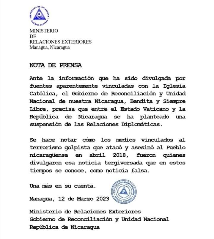 comunicado