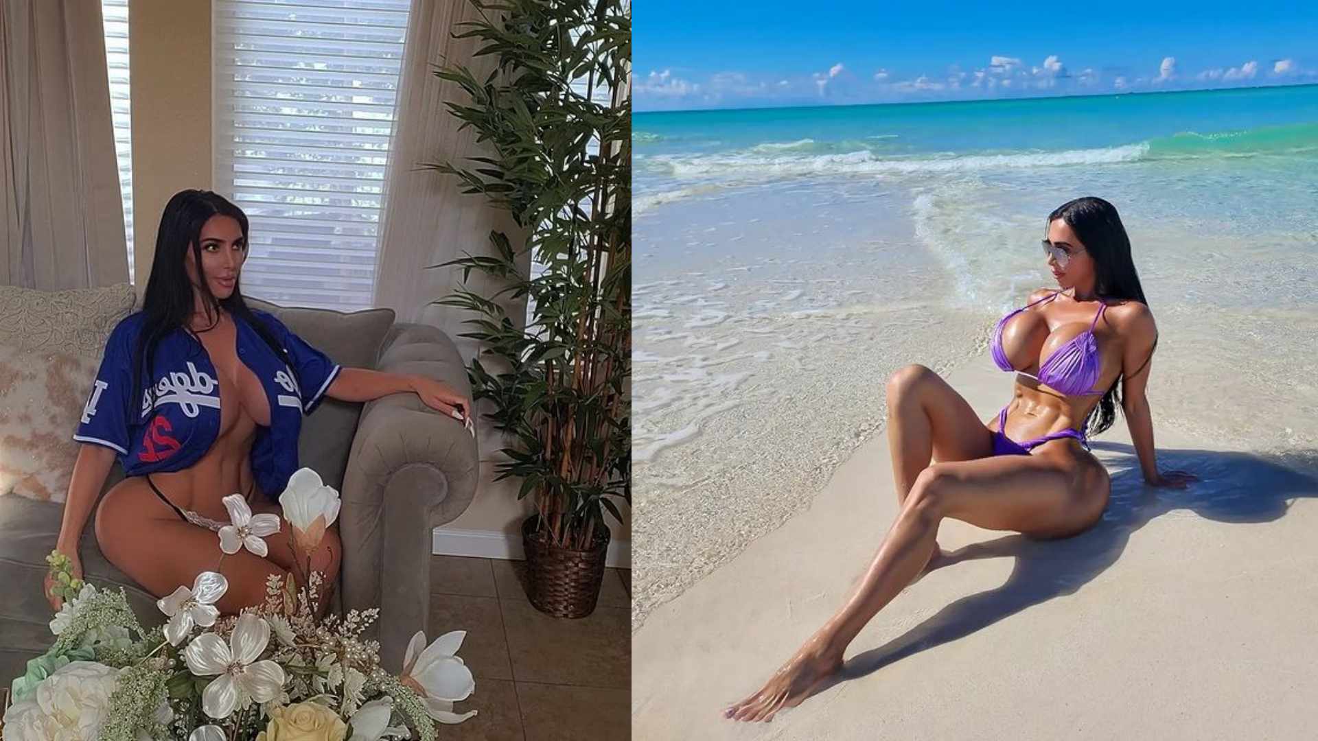 Doble de Kim Kardashian