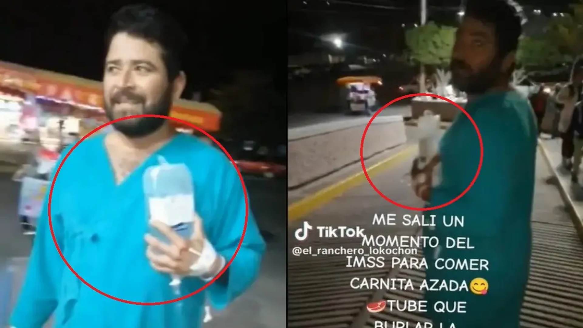 Paciente se escapa