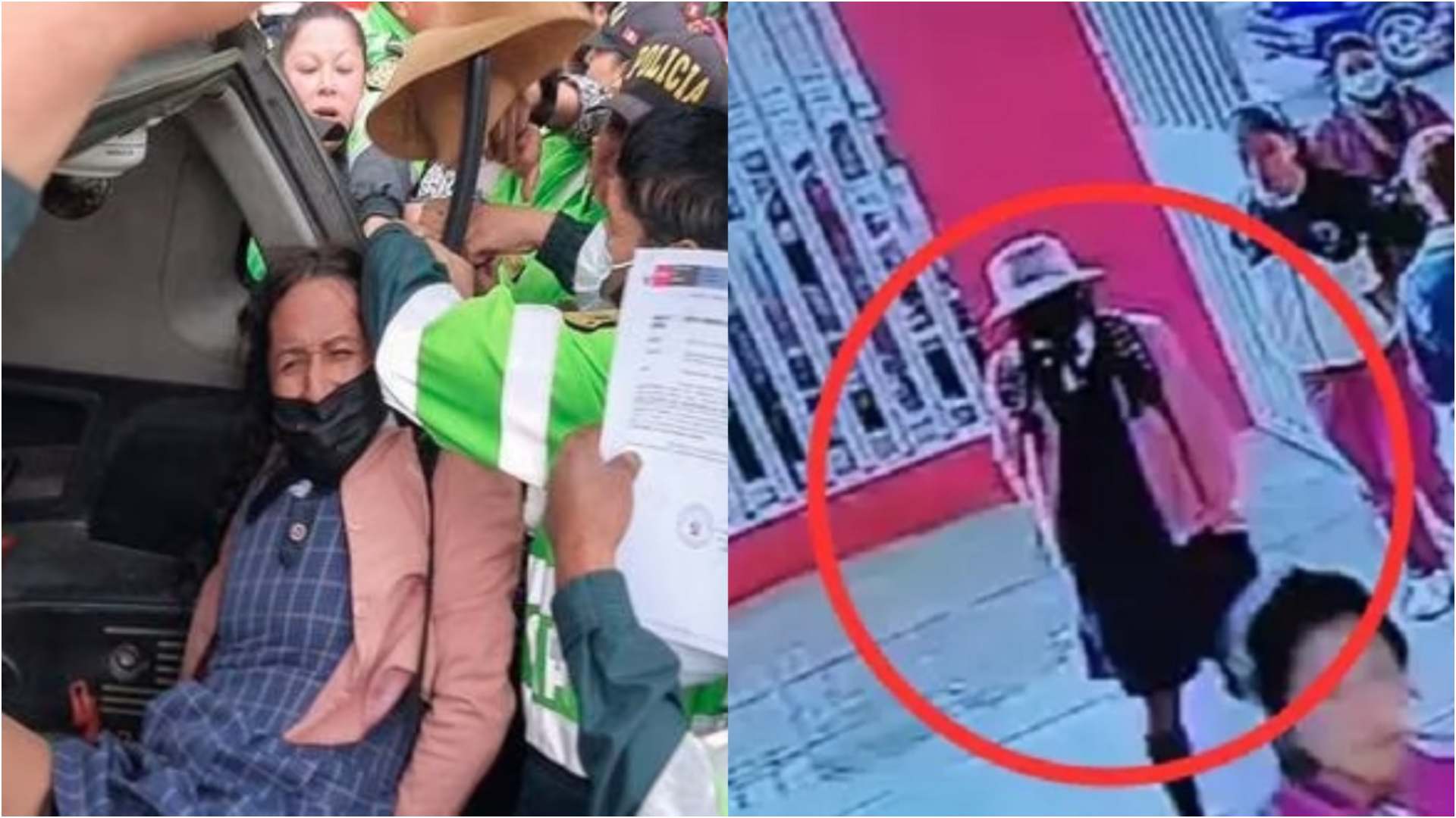 hombre vestido de mujer