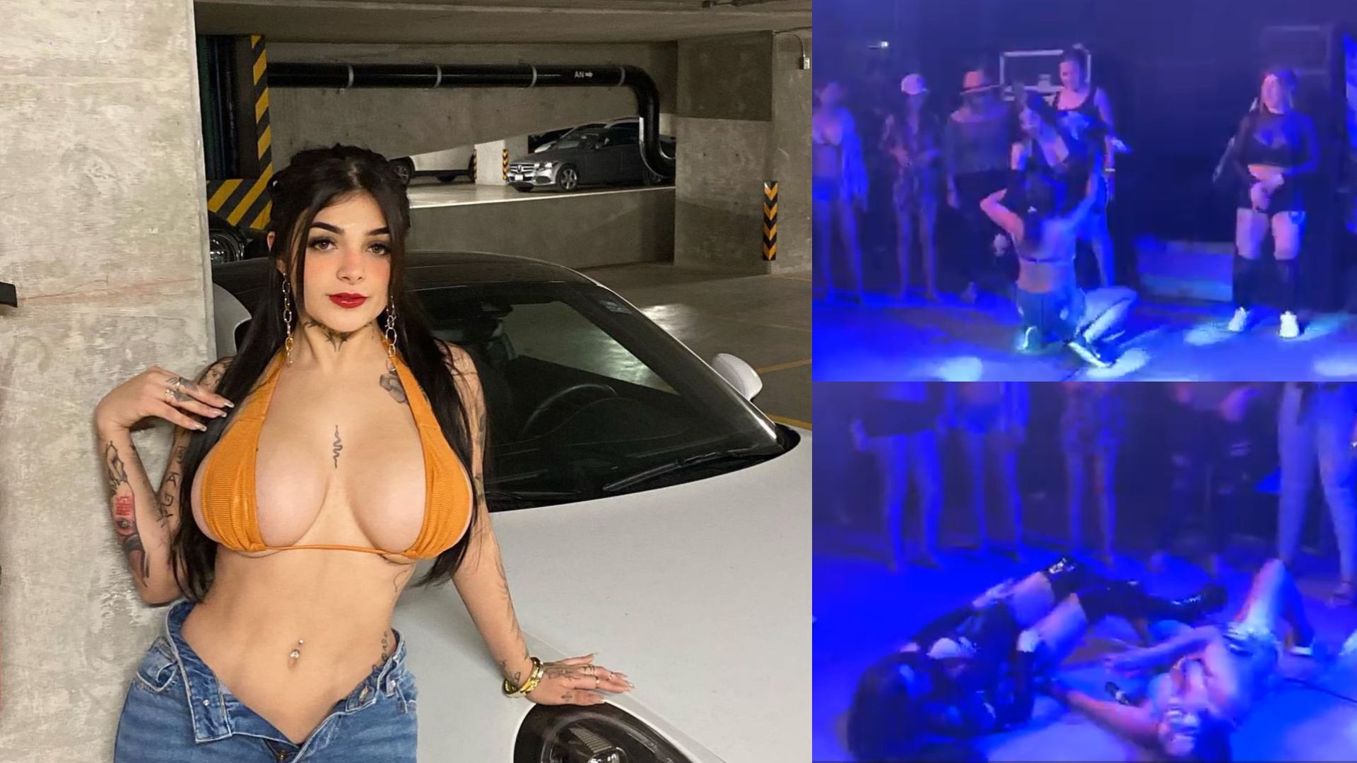 Karely ruiz caida ladrón