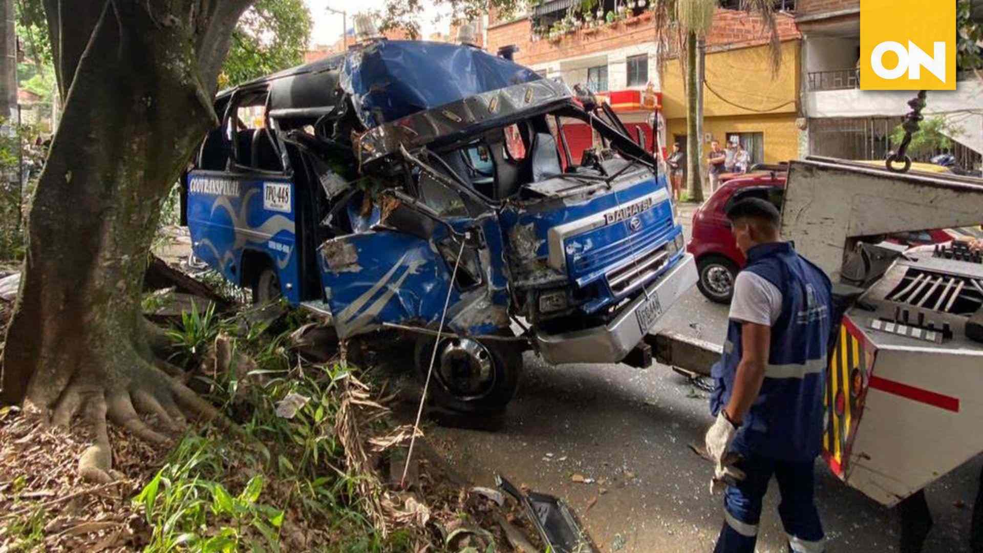 Bus sin frenos