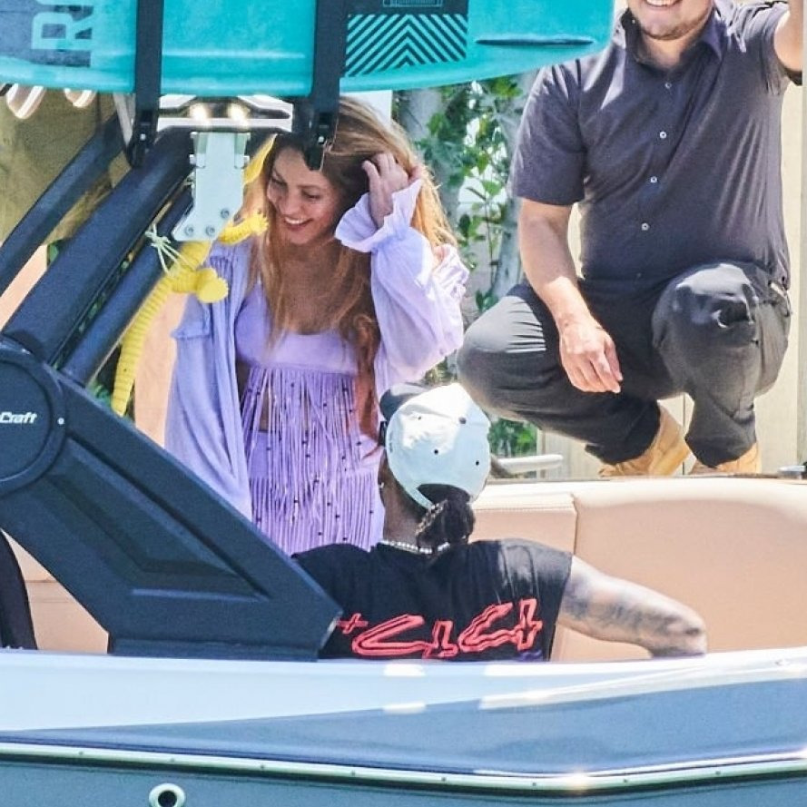 Shakira y lewis hamilton