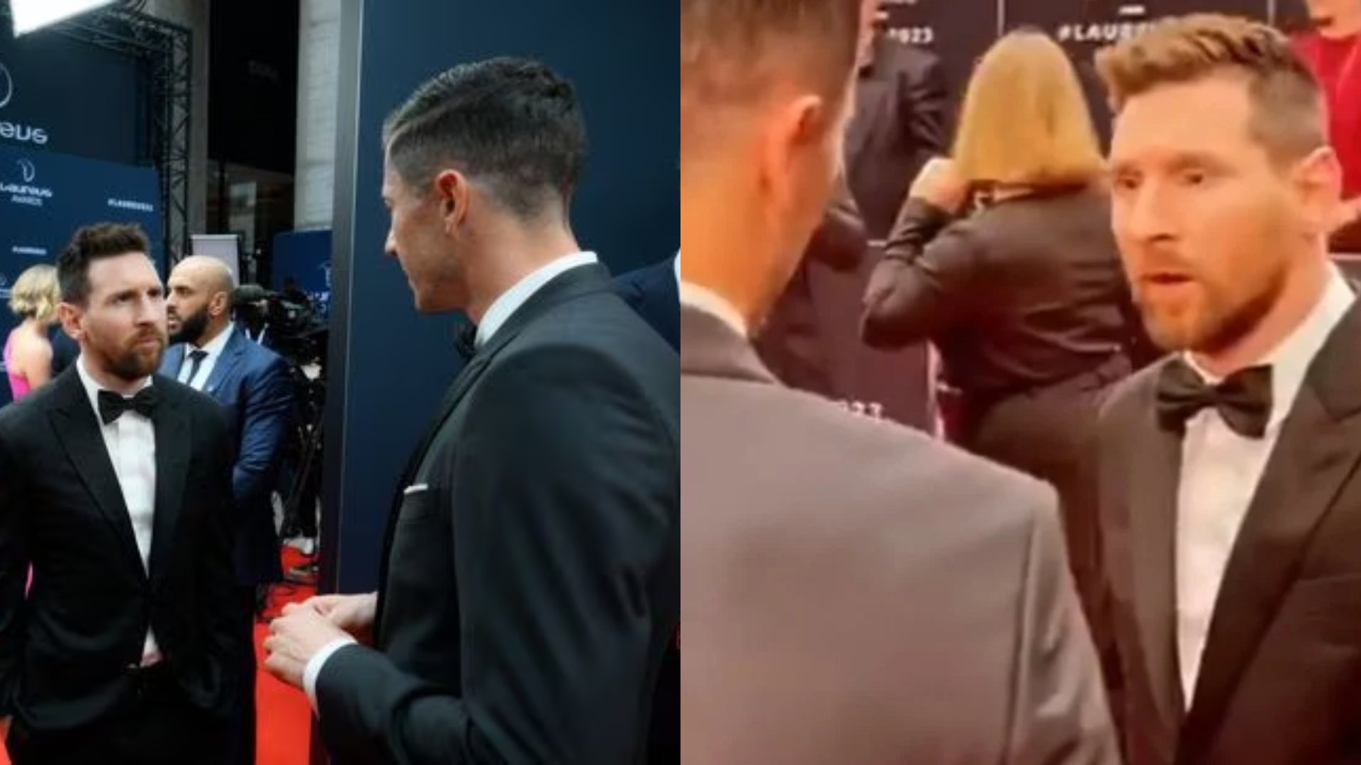 messi y lewandowski