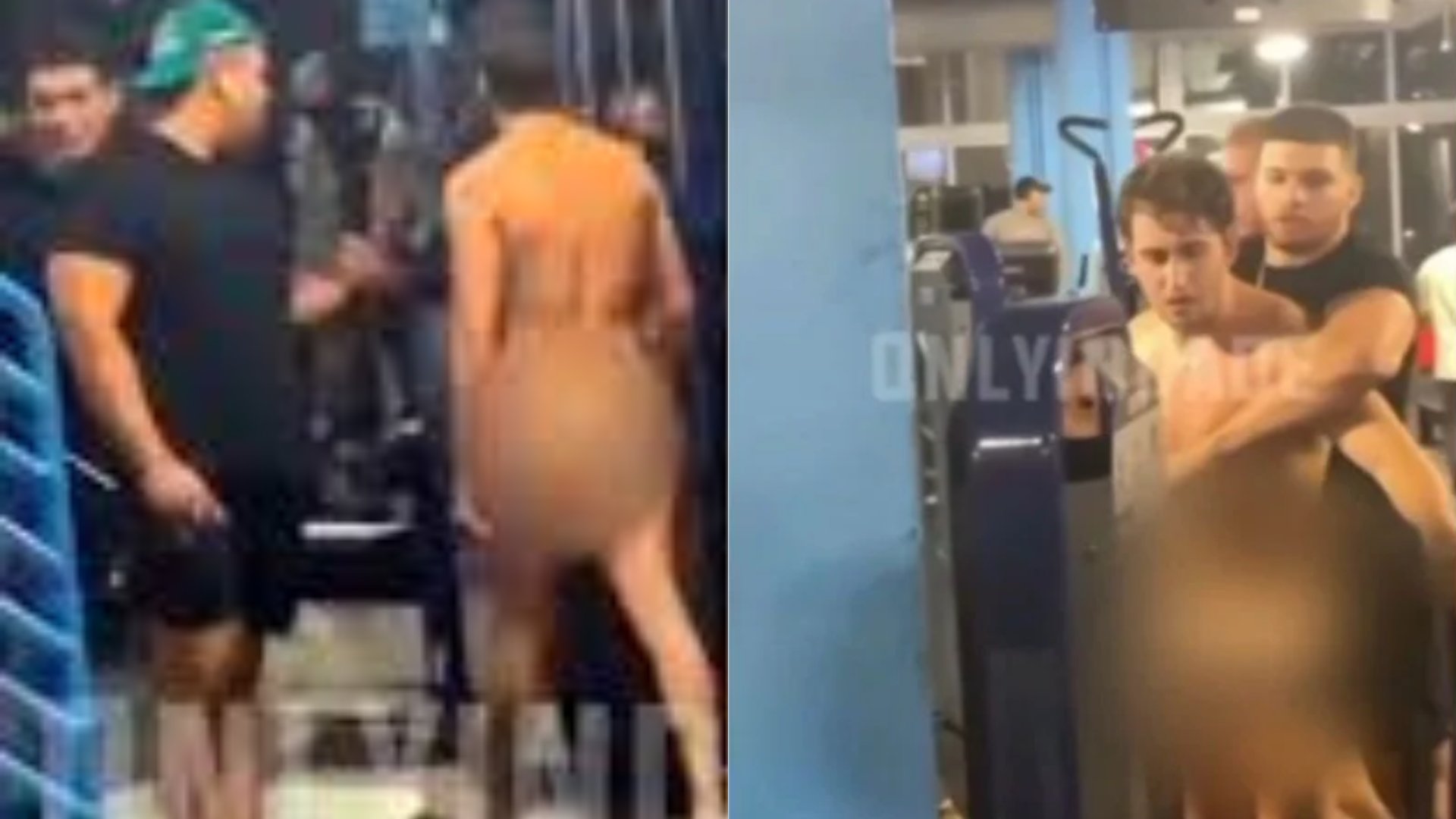 Hombre ataca a varias personas en gimnasio