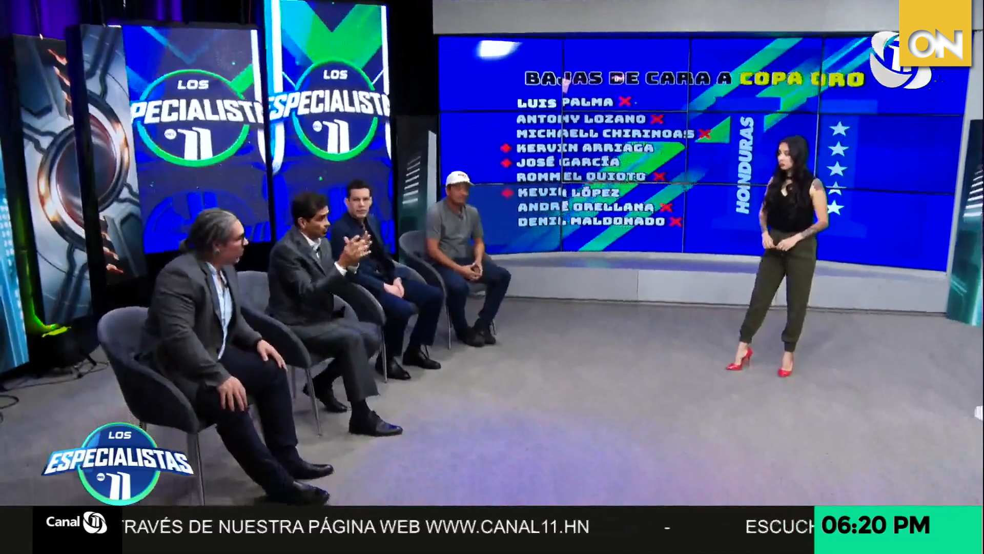 los especialistas del 11